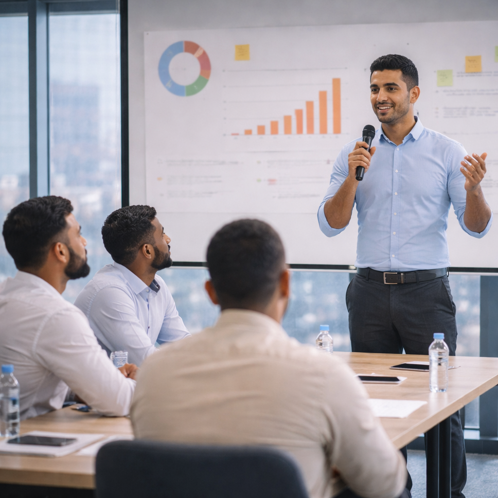 Training room session